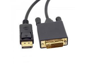 CHENYANG  DisplayPort DP Male to DVI Male Single Link Video Cable 6ft 1.8m for DVI monitor