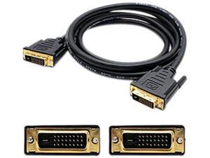 AddOn DVID2DVIDDL10F AddOn 3.05m (10.00ft) DVI-D Dual Link (24+1 pin) Male to Male Black Cable - 100% compatible with select devices.