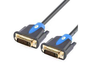 DVI Cable 50Feet DVI to DVI 24+1 Male to Male Dual Link DVID Monitor Cable for PC HDTV Porjector