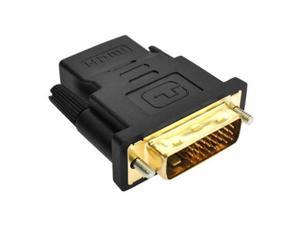 DVI 24+1 To HDMI Adapter Cables 24k Gold Plated Plug Male To Female HDMI To DVI Cable Converter 1080P For HDTV Projector Monitor