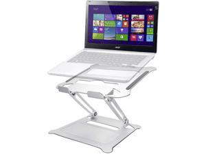 Mega Casa Laptop Stand Ergonomic Posture 106 Height Compatible with Laptops up to 156 Foldable and Portable Sturdy Aluminum Alloy Construction Enhanced Cooling Design