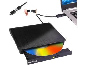 Drive USB Type-C USB C Portable DVD Player for Laptop DVD
