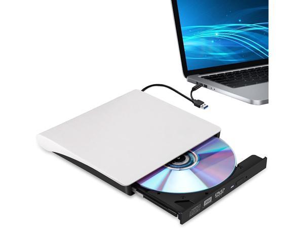 Lector de CD/DVD Externo Tipo A+C, Grabadora CD/DVD-RW/ROM Portátil con USB  3.0 Unidad De DVD Portable Ultra Slim para PC Laptop MacBook XPS Windows  Linux Mac OS Vista : : Electrónicos