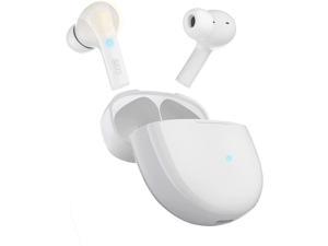 QCY MeloBuds Wireless Earbuds T18 in Ear Light-Weight Headphones, QCC3050 Bluetooth 5.2 Stereo Earphones, aptX Adaptive Studio Sound Headset, aptX Voice, Dual Devices Connection, 30H Playtime