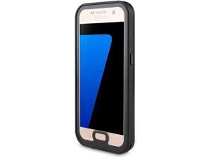 Mangix Waterproof Case Compatible Galaxy S7,Built-in Screen Protector Dust-Proof, Snow-Proof, Shock-Proof, Waterproof Case for Samsung Galaxy S7-Black
