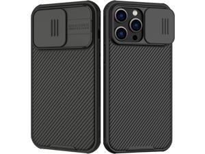 Nillkin for iPhone 14 Pro Max Case with Slide Camera Cover Lens Protection CamShield Pro AntiScratch  Shockproof Protective Phone Case for iPhone 14 Pro Max 67 inch  Black