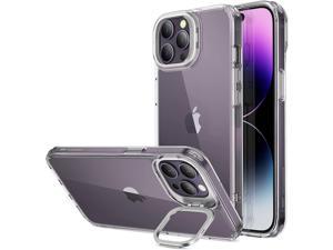 ESR Classic Kickstand Case Compatible with iPhone 14 Pro Max Case Clear Case with Stand MilitaryGrade Protection Builtin Camera Ring Stand ScratchResistant Acrylic Back Clear