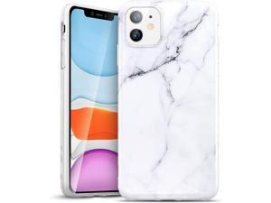 ESR Marble Case Compatible with iPhone 11 Slim Soft Flexible TPU MarblePattern Cover for iPhone 11 61 2019 Release White Sierra