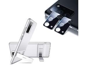 ESR Metal Kickstand Case  2Pack Camera Lens Protector Compatible with Samsung Galaxy Note 20 67Inch