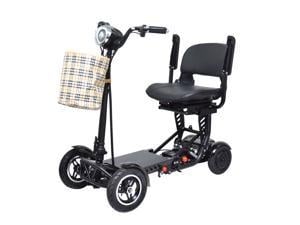 Thunderbolt Backrest Reclining Electric Wheelchair for Adults and Seniors,  Fully Adjustable Back Support with Wide Seat | Turn Signals | Folding Leg 