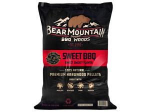 Bear Mountain Sweet BBQ Premium Hardwood Pellets Sweet  Smokey Flavor 20lb Bag