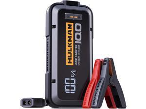 HULKMAN Alpha100 Jump Starter 4000 Amp 32000mAh Car Starter with -40 Start Tech PD 65W Lithium Portable Car Battery Booster Pack for up to 10L Gas and 10L Diesel Engines