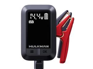 HULKMAN Sigma 1, 1000mA 6V/12V Smart and Automatic Car Battery Charger, Trickle Charger, Battery Maintainer, and Desulfator with Intelligent Interface