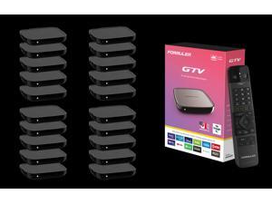 FORMULER GTV - Pack of 20 - Certified with Android Tv 10 + Bluetooth Remote Control