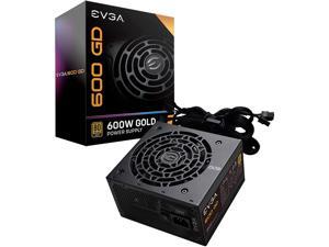 EVGA 100-GD-0600-V1, 600 GD, 80+ GOLD 600W, 5 Year Warranty, Power Supply