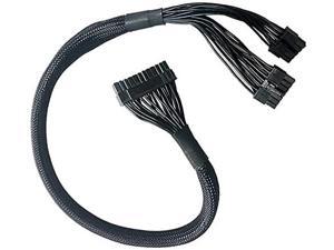 GinTai 14pin 10pin to 24pin ATX Power Cable Replacement for Corsair RM1000 RM850 RM750 RM650 RM550