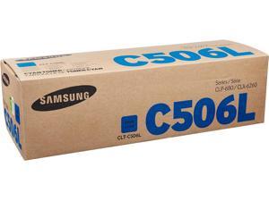 Samsung CLTC506L SU042A High Yield Cyan Original Toner Cartridge