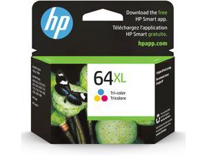 Original HP 64XL Tri-Color High-Yield Ink Cartridge | Works with HP ENVY Photo 6200, 7100, 7800 Series | Eligible for Instant Ink | N9J91AN