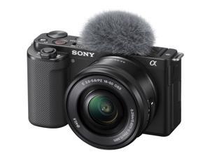 Sony ZV-E10 24.2MP Mirrorless Camera + Sony 16-50mm ILCE-6400L/B Lens