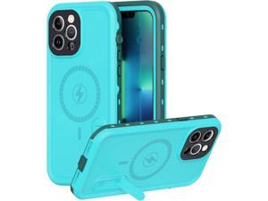 Waterproof Case for iPhone 13 Pro Max with MagSafe Charging Builtin Screen Protector and Kickstand Magnetic Heavy Duty Shockproof for Apple iPhone 13 Pro Max 5G