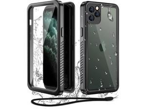 iPhone 11 Pro Waterproof Case Full Body Protection Underwater Dirtproof Shockproof Clear Cover with Builtin Screen Protector for iPhone 11 Pro 58 inch