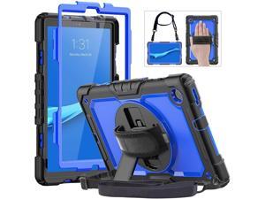 Case for Lenovo Tab M10 Plus 103 inch FHD Heavy Duty Shockproof Cover with Screen Protector 360 Rotating Hand StrapStand Shoulder Strap for Tablet M10 Plus 103 TBX606FTBX606X