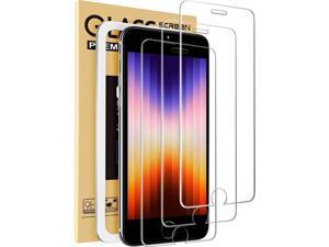3Pack Tempered Glass Screen Protector for iPhone 6  iPhone 6S 47 inch Easy Installation Frame Full Coverage Bubble FreeAntiScratch AntiFingerprint