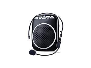Portable Voice Amplifier with Headset Microphone Personal Speaker Mic Rechargeable Ultralight for Teachers Elderly Tour Guides Coaches Presentations Christmas Gift Teacher