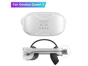 Battery Pack for Oculus Quest 2 6000mAh Extend Playtime Fast Charging VR Power Bank Lightweight and Portable VR Extended Power Battery for Quest Pro  Pico 4  Meta Quest 2 VR Elite Strap