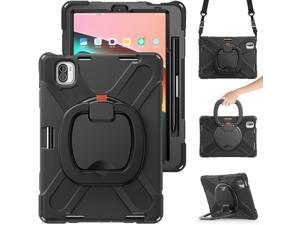 Protective Case for Xiaomi Mi Pad 5 / MiPad 5 Pro 11 inch 2021, Shockproof Heavy Duty Protective Cover with S Pen Holder + Kickstand + Handle + Shoulder Strap