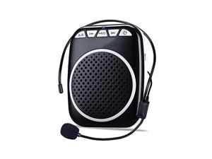 Portable Voice Amplifier with Headset Microphone Personal Speaker Mic Rechargeable Ultralight for Teachers, Elderly, Tour Guides, Coaches, Presentations, Christmas Gift Teacher