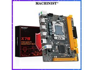 MACHINIST X79 Motherboard LGA 1356 Support Intel Xeon E5 Processor DDR3 ECC/NON-ECC Ram Memory  Dual channel Mini-DTX X79 V5.33B