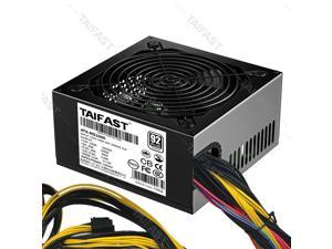 Taifast 1600W mining power supplies with Multi-channel full voltage 170v-240v Power Supply 92 Plus Gold For 6/8 GPU self-manufacture in stock