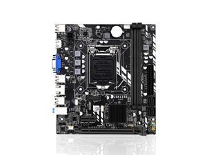 H61 desktop motherboard Dual channels SATA Ethernet for DDR3 ram stock H61M LGA 1155 quality assured graphics card pc M-ATX motherboard