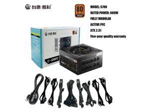 Taifast S700 600w power efficiency computer switch power supply in stock