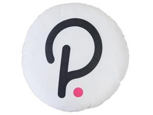 White/Black/Pink Polkadot (DOT) Stuffed Plush Pillow Cryptocurrency Crypto Currency Decoration