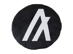 Black Algorand (ALGO) Stuffed Plush Pillow Cryptocurrency Crypto Currency Decoration