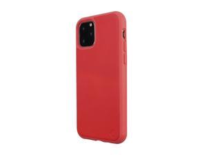 Uunique London Nutrisiti Eco Leather Biodegradable Case compatible with iPhone 11 Pro - red