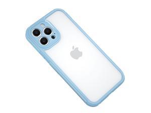Honfomy Case TPU+PC clear [Non-stick fingerprint] [Full Lens Protection] Anti-skid Shockproof Protective Case Blue iPhone 11 Pro Max