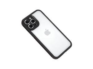 Honfomy Case for iPhone 13/13Pro Max TPU+PC clear [Non-stick fingerprint] [Full Lens Protection] Anti-skid Shockproof Protective Case