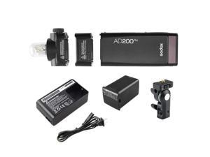 Godox AD200Pro Outdoor Flash Light 200Ws TTL 2.4G 1/8000 HSS 0.01 1.8s Recycling Speedlite with 2900mAh Battery Flash Strobe