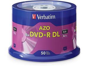 NeweggBusiness - Verbatim DVD+R DL 8.5GB 8X with Branded Surface