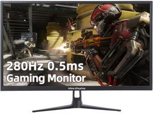 280Hz Gaming Monitor 25-inch FHD TN, 1920 x 1080, MPRT 0.5ms, (Supports 240Hz) 16.7M 72% NTSC, 400cd/m², 2xHDMI 1xDisplayport, Frameless FreeSync HDR, LED Backlit, P25T