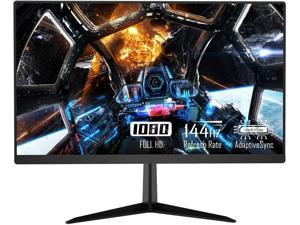 22” 144Hz 1920 x 1080p Full HD Flat Computer Monitor with HDMI Display Ports, Adjustable Tilt, Free-Tearing Eye Care Monitor for Home Office and Gaming (DP Cable Included), Black (C2B2G)