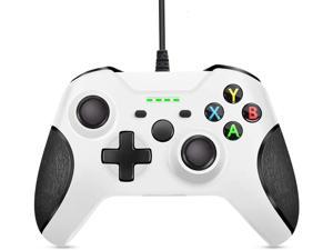 Xbox One Wired Controller, Wired Xbox One Gaming Controller USB Gamepad Joypad Controller with Dual-Vibration for Xbox One/S/X/PC with Windows 7/8/10