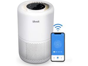 Air Purifiers for Home Large Room, Smart WiFi Alexa Control, H13 True HEPA Filter for Allergies, Pets, Somke, Dust, Pollen, Ozone Free, 24dB Quiet Cleaner for Bedroom, Core 200S, White