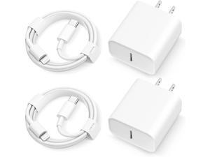 iPhone 13 12 Fast Charger Apple MFi Certified 2Pack USB C Wall Charger Super Quick 20W PD Adapter with 6FT Charging Cable Compatible with iPhone 131211 Pro MaxMiniProXRiPad