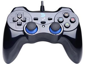V USB Wired Gaming Controller Gamepad For PCLaptop ComputerWindows XP781011  PS3  Android  Steam  Black