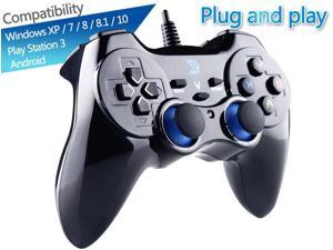 NeweggBusiness - -V+ USB Wired Gaming Controller Gamepad For PC