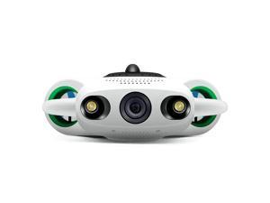 Youcan Robot BW Space Pro Professional Underwater Drone with Camera APP Remote Control RC Submarine with 4K UHD Image Stabilization,1080P Real-time Preview,Long battery life,ROV,50M Tether